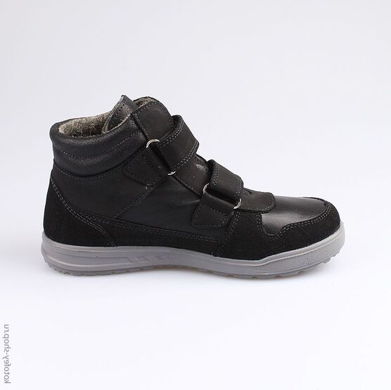 752114-32 Ботинки для мальчики черный фото №2