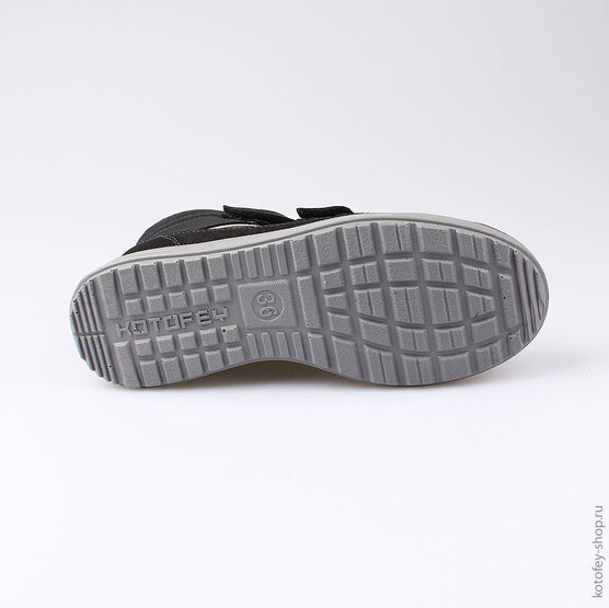 752114-32 Ботинки для мальчики черный фото №3