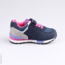 144090-71 Кроссовки для девочки светло-синий фото №2