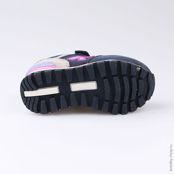 144090-71 Кроссовки для девочки светло-синий фото №3