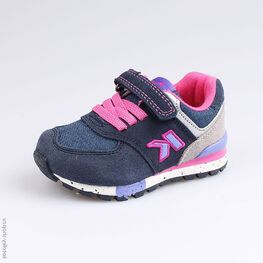 144090-71 Кроссовки для девочки светло-синий