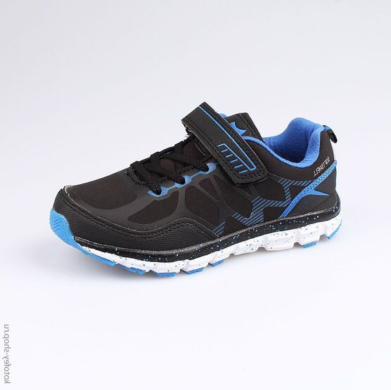 644207-72 Кроссовки на липучках для мальчики чер-син