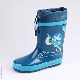 566160-11 Резиновые сапоги для мальчики светло-синий
