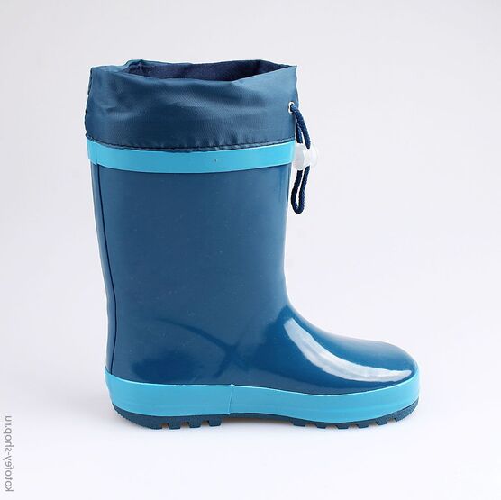 566160-11 Резиновые сапоги для мальчики светло-синий фото №2