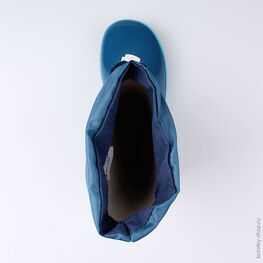 566160-11 Резиновые сапоги для мальчики светло-синий фото №4