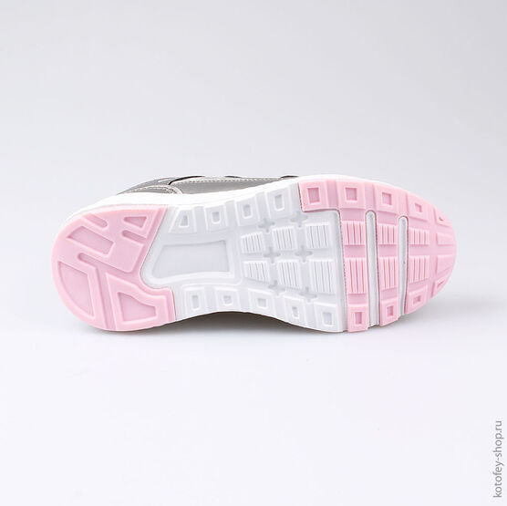 644202-71 Кроссовки для девочки сер-срб фото №3