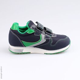 344196-71 Кроссовки для мальчики син-зел фото №2