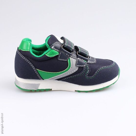 344196-71 Кроссовки для мальчики син-зел фото №2