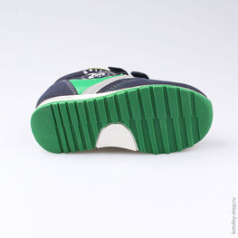 344196-71 Кроссовки для мальчики син-зел фото №3