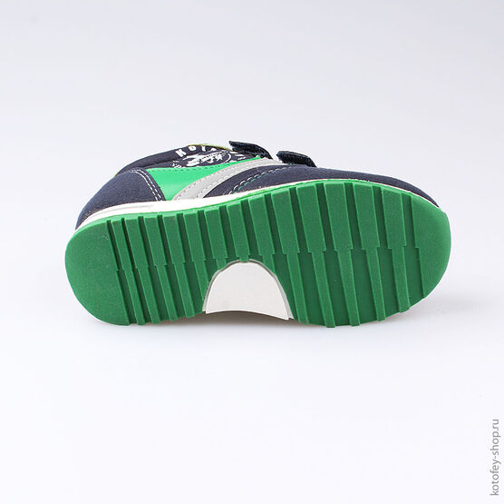 344196-71 Кроссовки для мальчики син-зел фото №3
