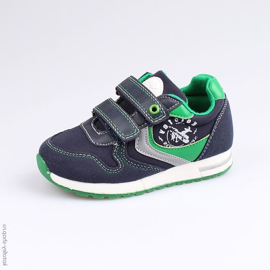 344196-71 Кроссовки для мальчики син-зел