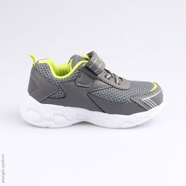 344195-71 Кроссовки для мальчики сер-сал фото №2