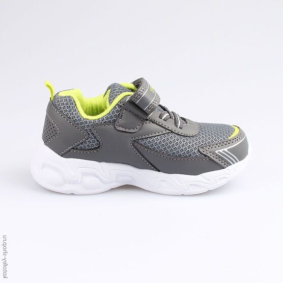 344195-71 Кроссовки для мальчики сер-сал фото №2