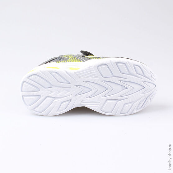 344195-71 Кроссовки для мальчики сер-сал фото №3