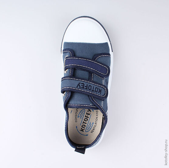 531060-11 Кеды для мальчики голубой фото №4