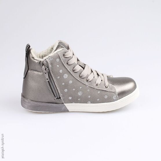 554043-31 Ботинки для девочки серый фото №2