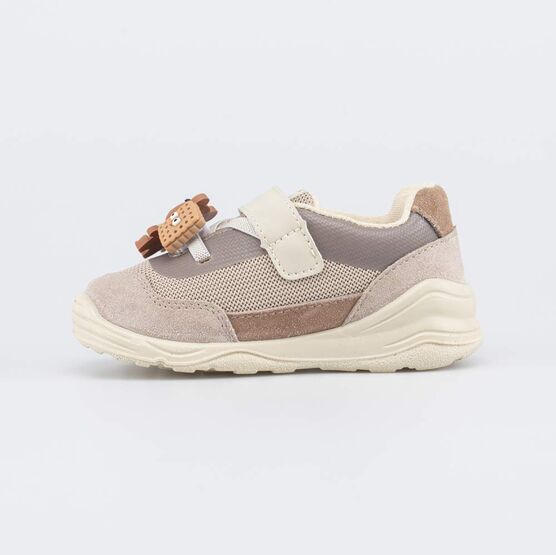 144313-11 Детские кроссовки для мальчика для мальчики бежевый,серый,зеленый фото №2