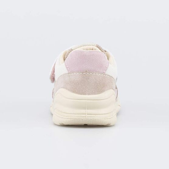 144313-12 Детские кроссовки для девочки для девочки бежевый,розовый фото №5