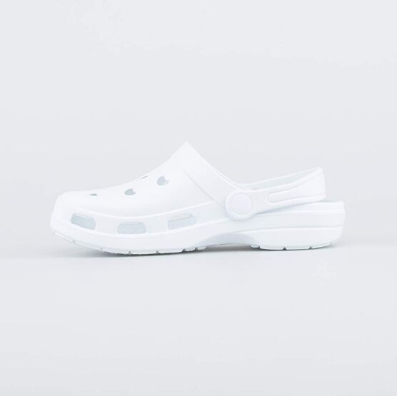 625012-01 Белые сабо для девочки для девочки белый фото №2