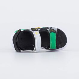 524101-11 Пляжные сандалии с LED для мальчики чер-сер фото №4