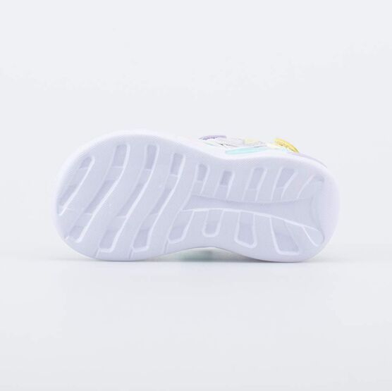 124033-11 Пляжные сандалии с LED Сердечки для девочки мятный фото №3