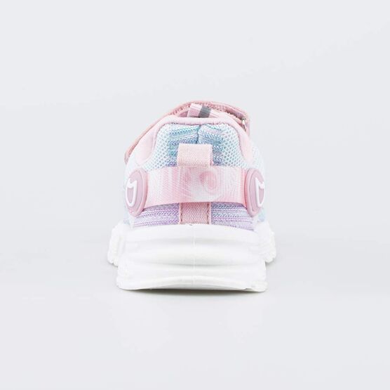 444049-12 Текстильные кроссовки для девочки для девочки розовый-голубой фото №5