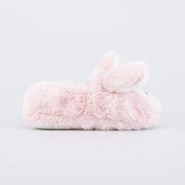 531340-11 Пушистые домашние тапочки Маленький зайка для девочки розовый фото №2
