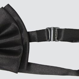 03705006-40 Детский галстук-бабочка черный для универсальные черный фото №2