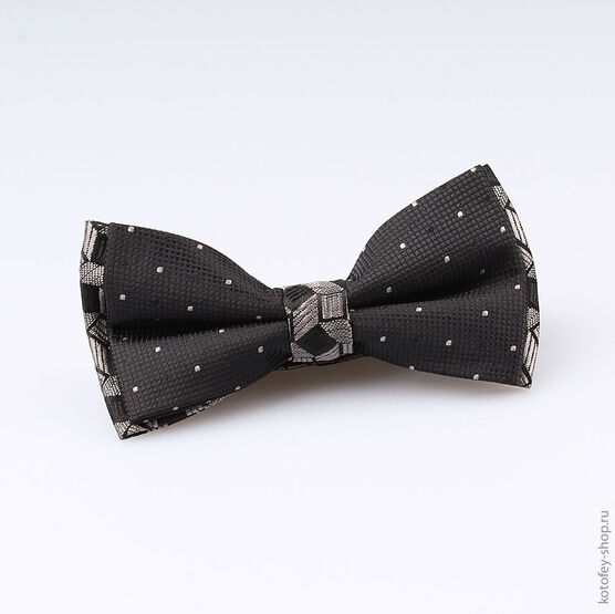 03705009-20 Галстук-бабочка для мальчика для мальчики черный