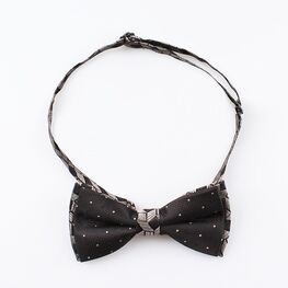 03705009-20 Галстук-бабочка для мальчика для мальчики черный фото №2