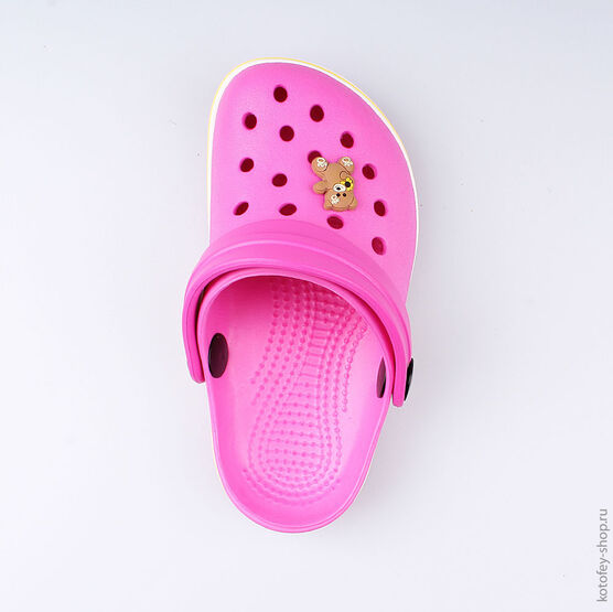 325064-01 Пляжная обувь для девочки фуксия фото №4