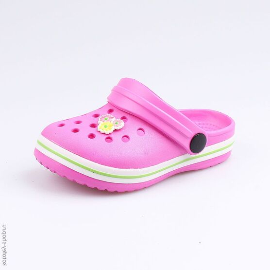 325066-01 Пляжная обувь для девочки фуксия