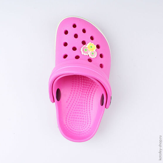 325066-01 Пляжная обувь для девочки фуксия фото №4
