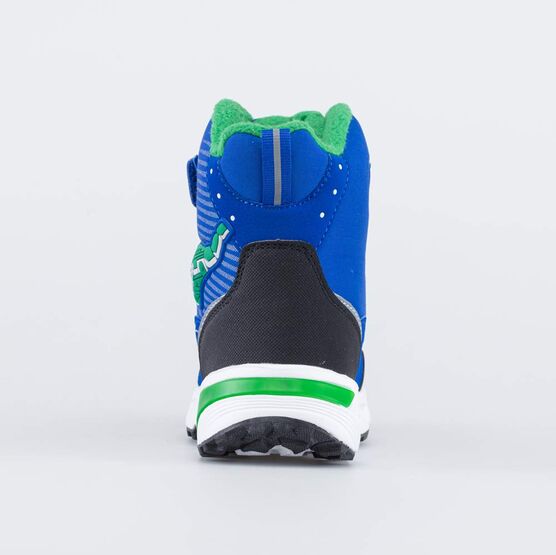 254801-42 Мембранные ботинки с LED Робозавр для мальчики синий фото №5