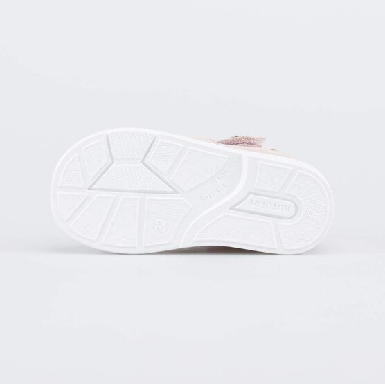 122228-22 Кожаные сандалии для девочки Котенок для девочки розовый фото №3