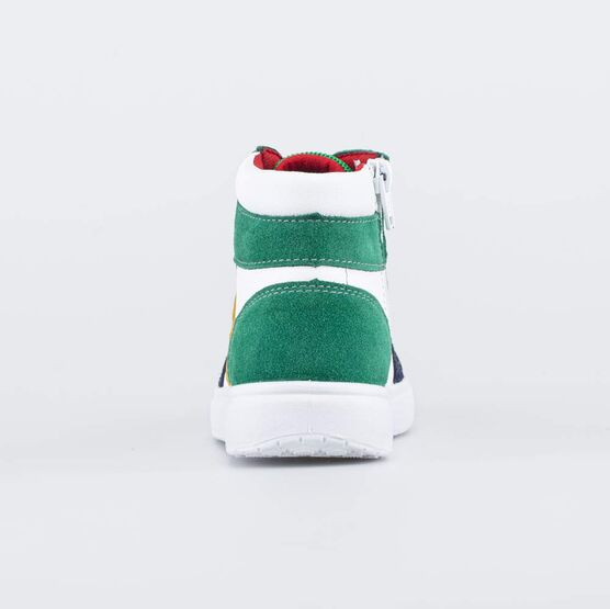 652200-12 Кожаные ботинки для мальчика-подростка для мальчики белый фото №5