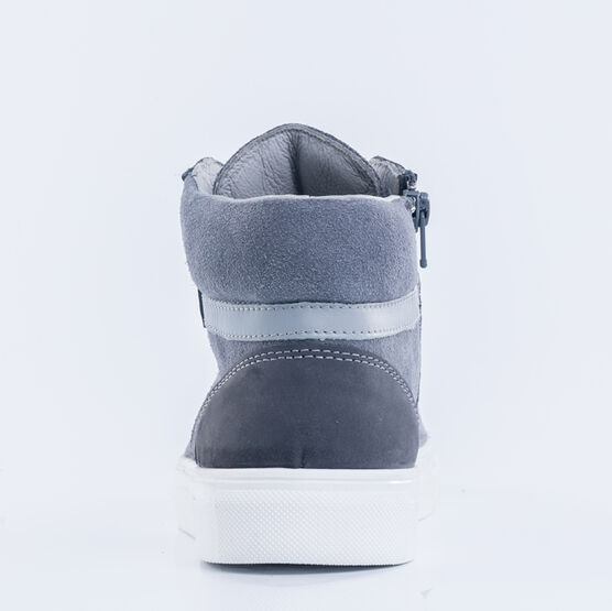 752131-22 Ботинки для мальчики серый фото №4
