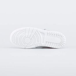 552290-22 Кожаные ботинки на липучках для девочки белый фото №3