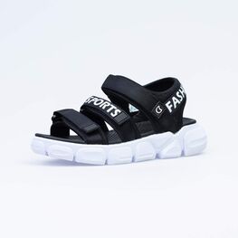 521051-11 Черные сандалии пляжные для универсальные черный