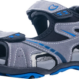 524054-11 Сандалии для мальчики сер-син