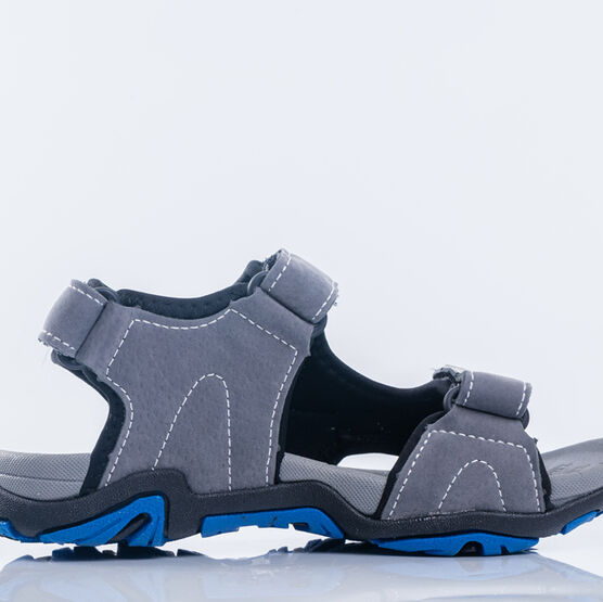 524054-11 Сандалии для мальчики сер-син фото №3