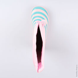 366204-11 Резиновые сапоги для девочки гол-роз фото №4