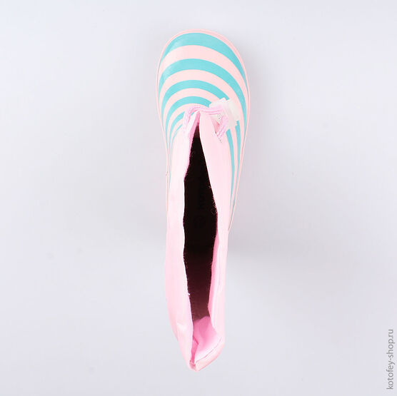 366204-11 Резиновые сапоги для девочки гол-роз фото №4