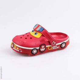 325067-06 Клоги пляжные для мальчики красный