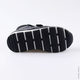 352215-22 Ботинки для девочки светло-синий фото №3