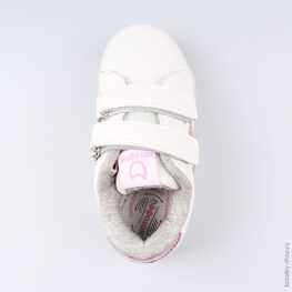 332111-71 Полуботинки с подсветкой для девочки персиковый фото №4