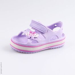 325077-01 Пляжная обувь с LED-подсветкой для девочки сиреневый