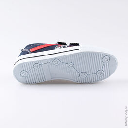 531078-11 Кеды для мальчики син-кра фото №3