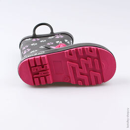 366202-11 Резиновые сапоги для девочки черный фото №3