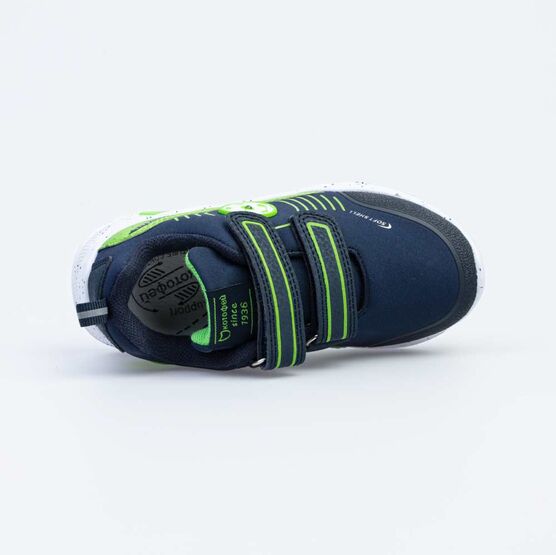 344330-71 Кроссовки с LED-подсветкой на подошве для мальчики син-зел фото №4